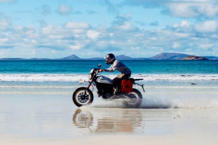 Henry Crew world record Ducati Desert Sled Scrambler 5