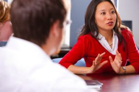 Lora Park talking 300x200